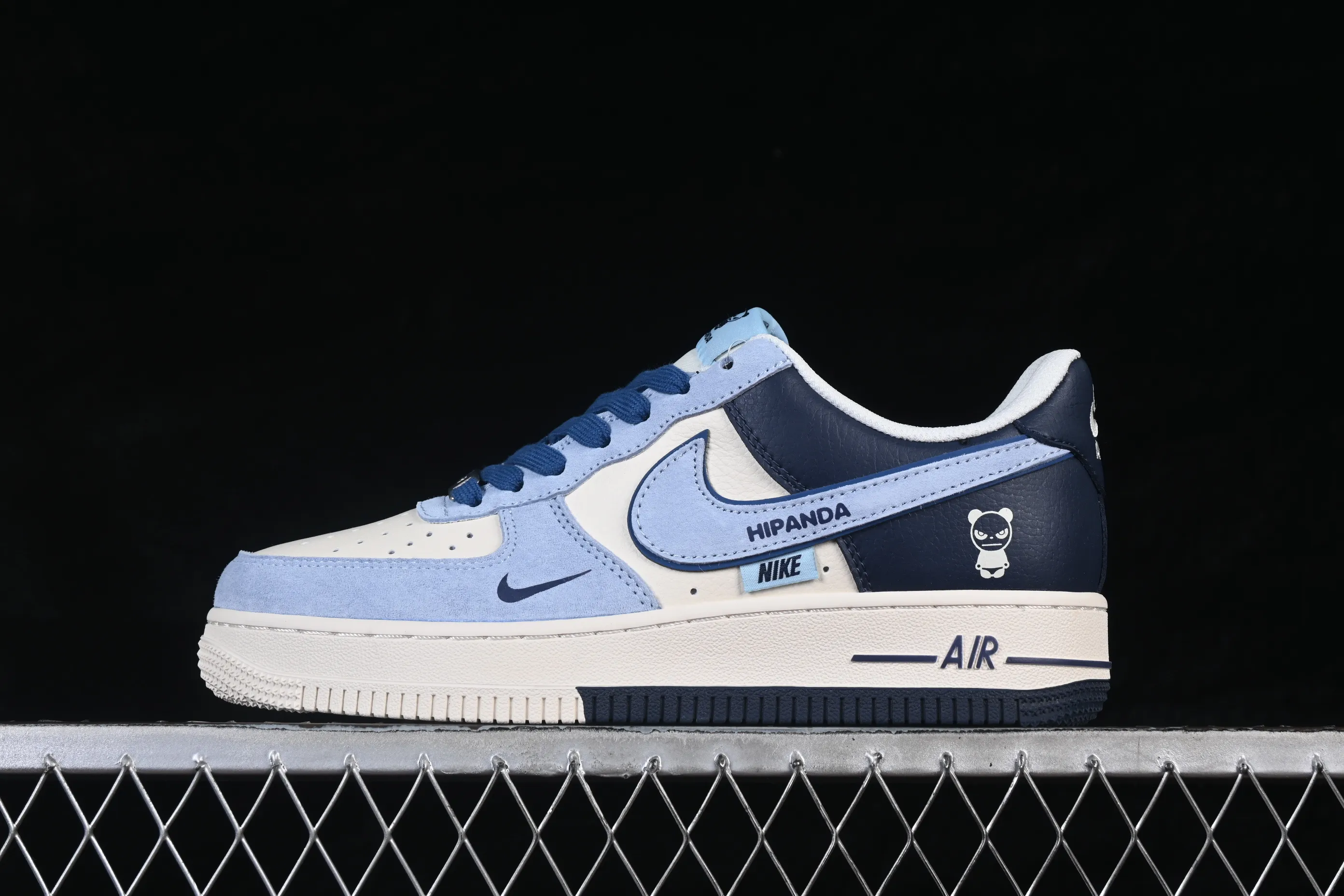 All categories Nk Air Force 1 Air Force series Nk Air Force 1 Low Air Force low top Nike Air Force 1'07 Low Violent Bear joint North Carolina blue double hook Air Force 1 low top casual sneakers XD9314-616